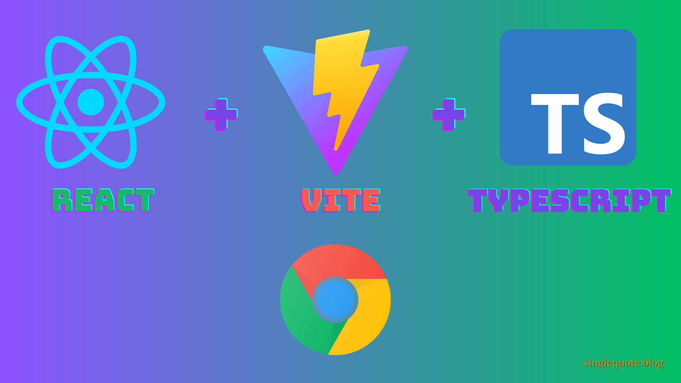 Stepwise process to create chrome extension usinf vite, react and typescript